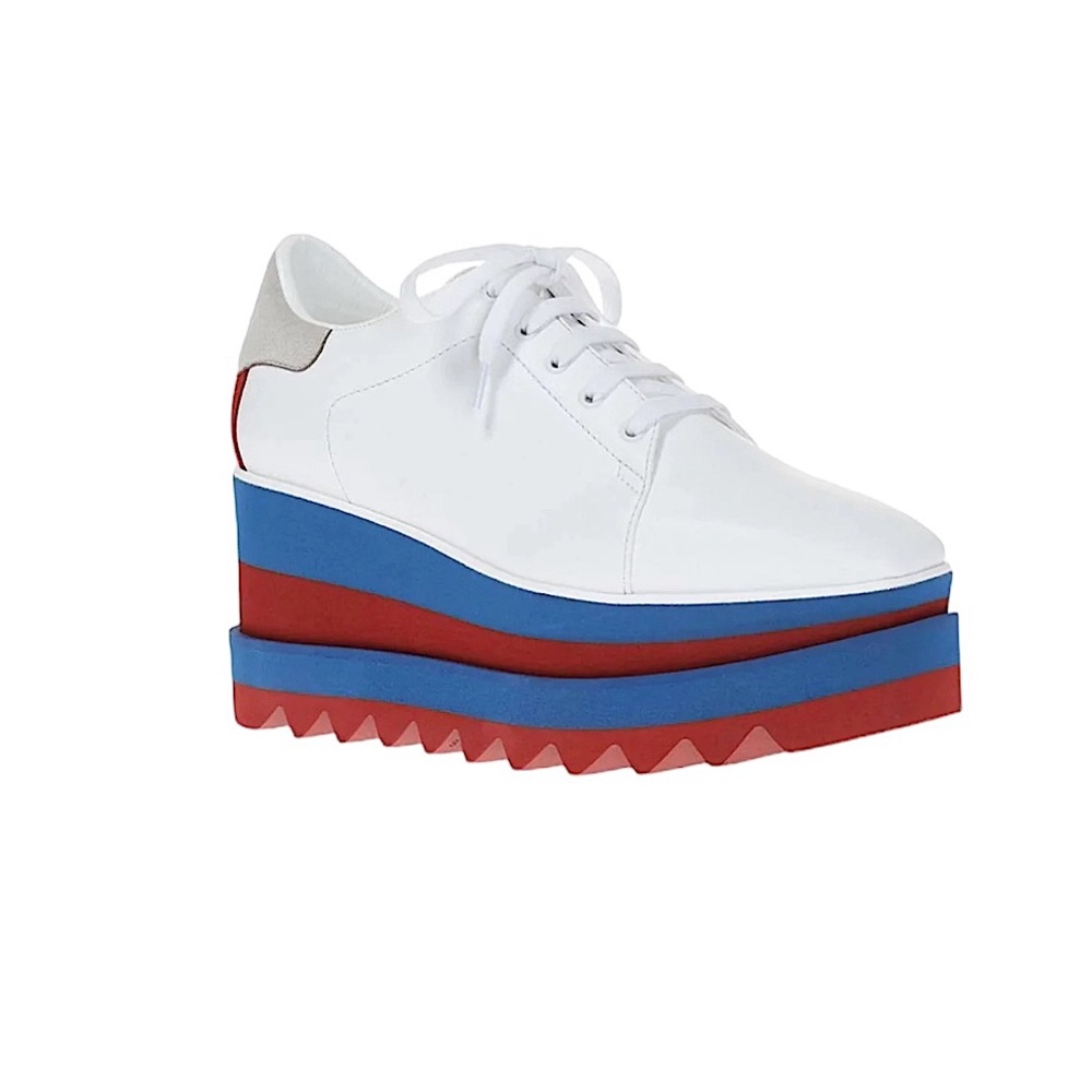 Stella McCartney Women's Elyse Platform Sneakers White